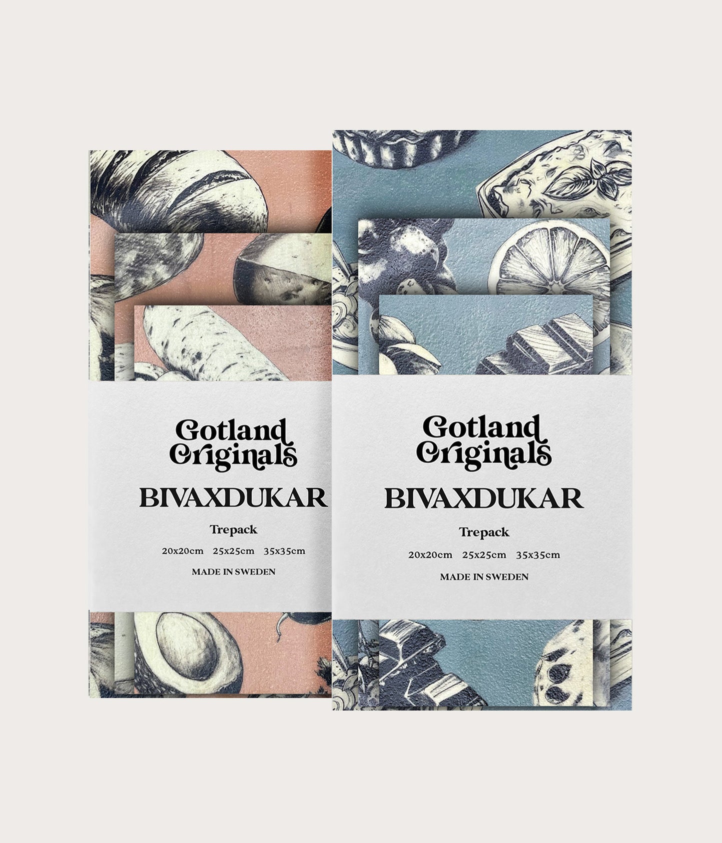 6 pack blandad med Deli och Wrap