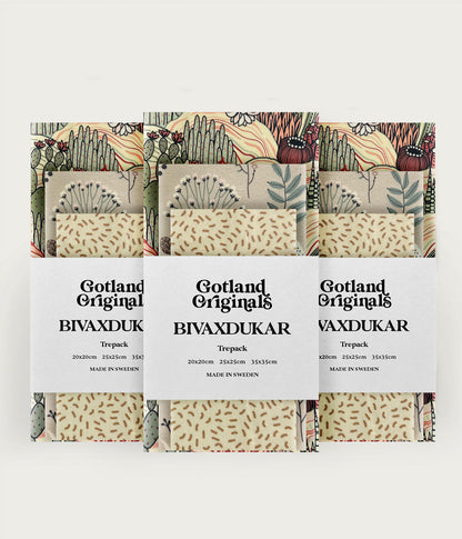 Bivaxduk Fårö 9-pack