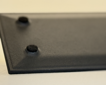 Årstid gjutjärnsfat detaljbild