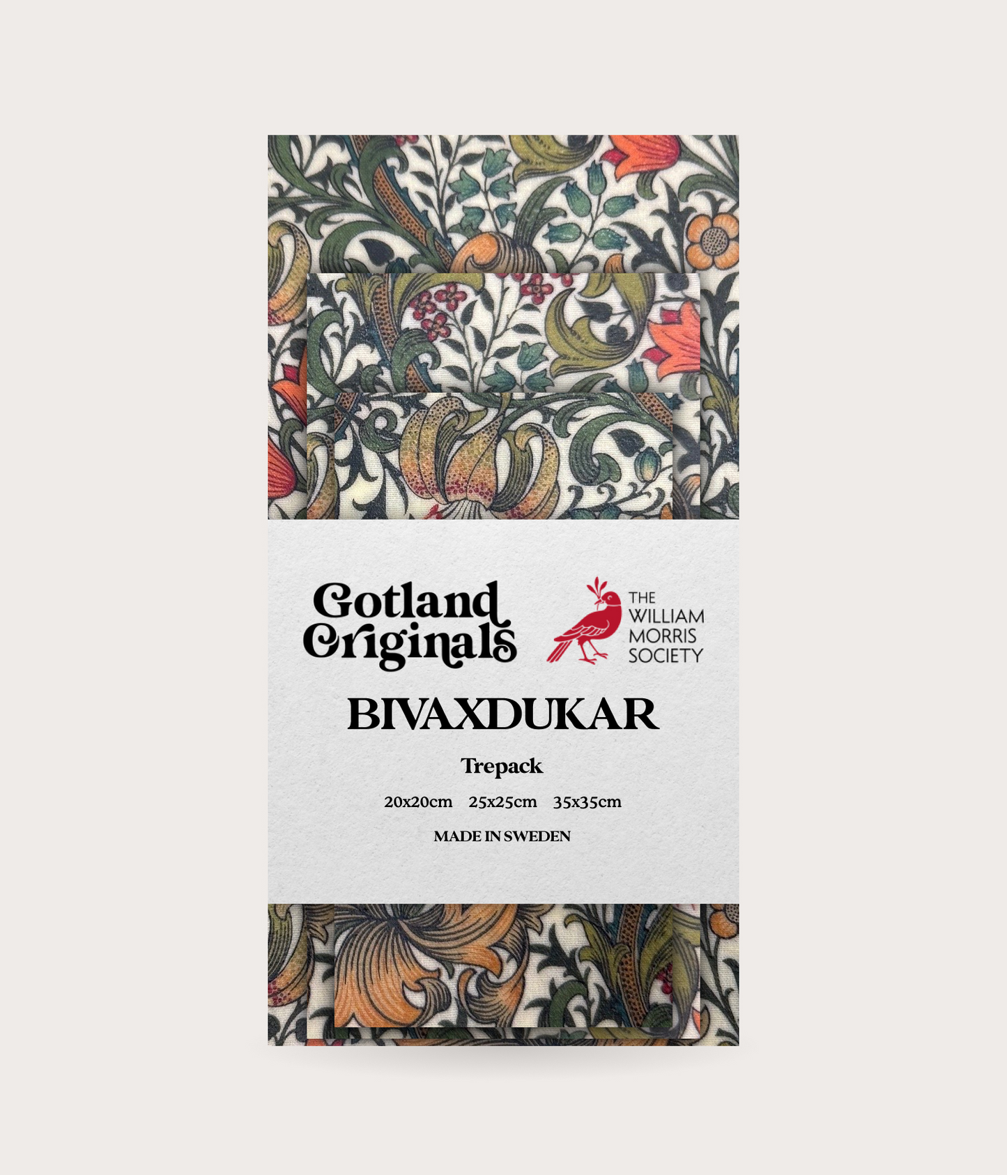 William Morris Bivaxduk Golden Lily