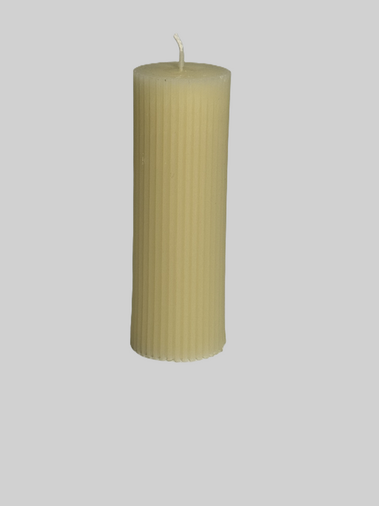 Bivaxljus - Blockljus Låga Vit