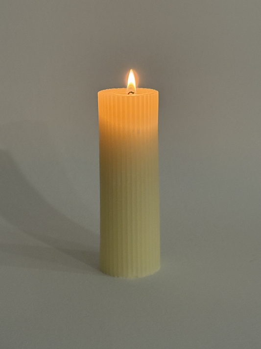 Bivaxljus - Blockljus Låga Vit