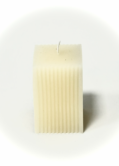 Bivaxljus - Blockljus Tindra Vit