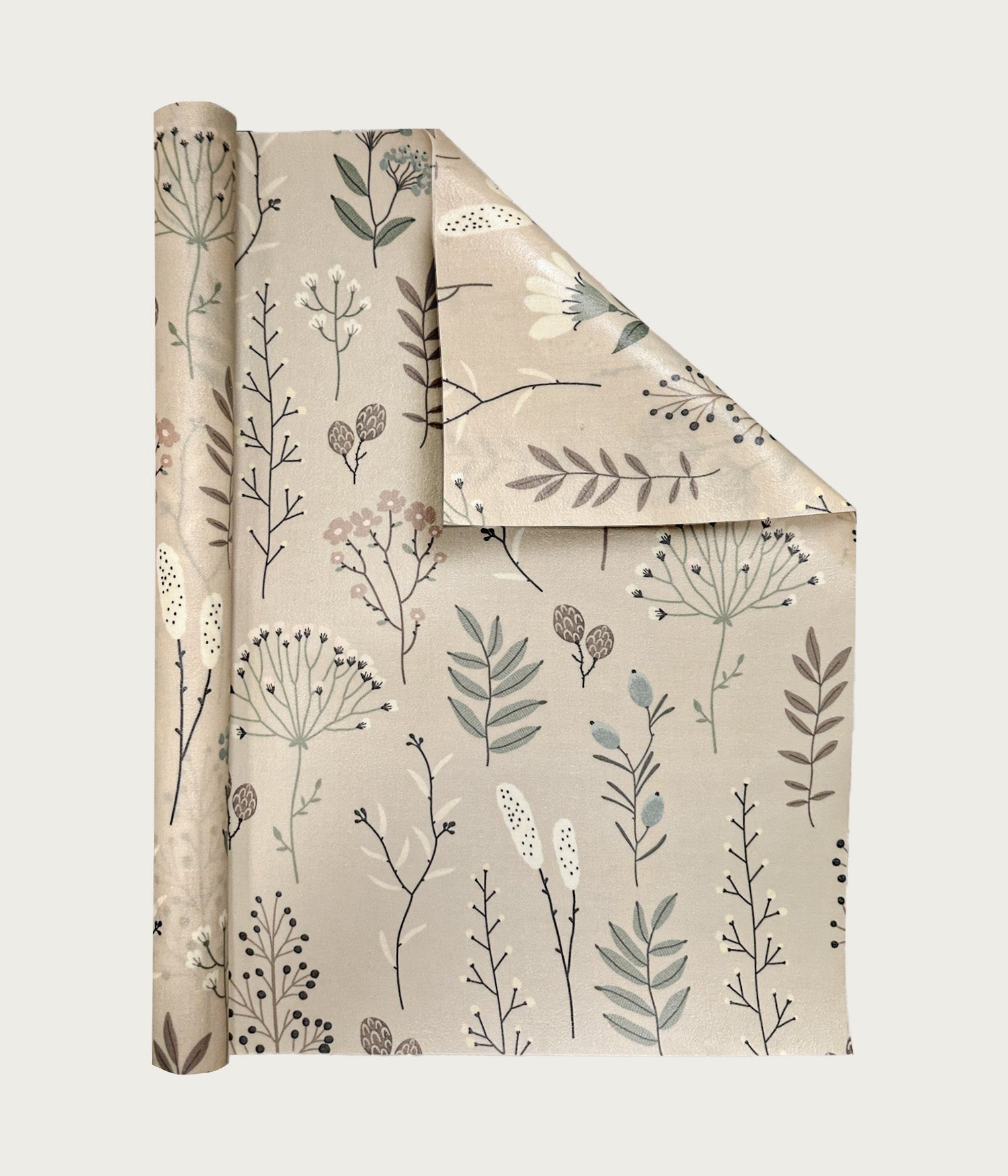 Bivaxrulle Fårö. Blommig