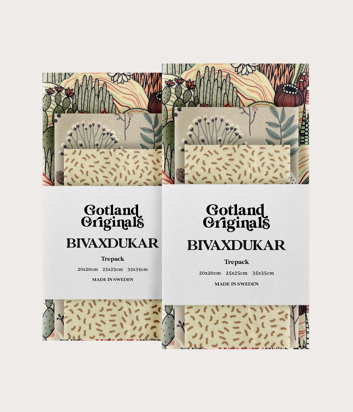 Bivaxduk Fårö 6-pack