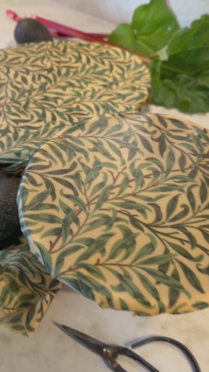 William Morris Willow Bough Beige Green 3-p